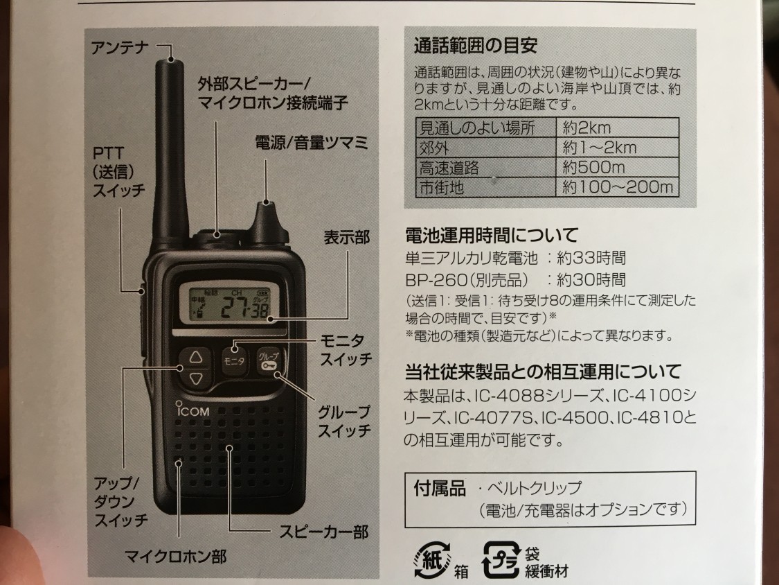 サバゲ用に買った無線アイコムIC-4300のレビュー｜299(にくきゅう)小隊